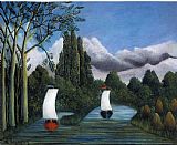 Banks of the Oise by Henri Rousseau